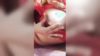 Boobies- sexual lusty bimbos is peeing irresistible breasts and showing naked body and butt hole