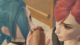 Arcane - Sex with Vi and Jinx [4K 60FPS 3D Animated Game Uncensored Ultra Settings]