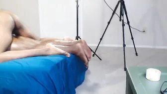Renee Takes a Call While Filming Porn