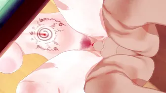 Uzumaki Kushina takes a huge load of cum on her huge titted - Naruto Cartoon