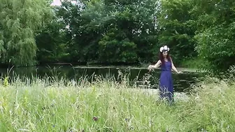 Dance near pond