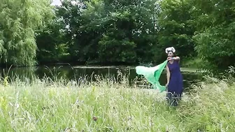 Dance near pond