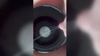 sexy milf spraying breastmilk inside a glass through my shirt