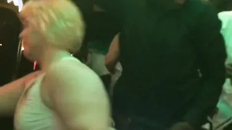 Interracial Swingers On A Party Bus