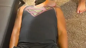 BBW Amazon 280lb+ Hispanic Trampling Penis and Ball Kicking Fem Dom