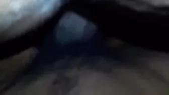 Close up big black cock make bbw with unshaved butt hole scream