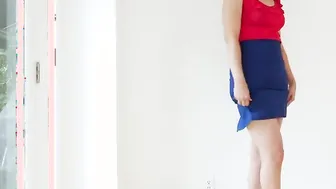 Thick White porn video – Thick Tall White sluts Fucks Her First African Man At