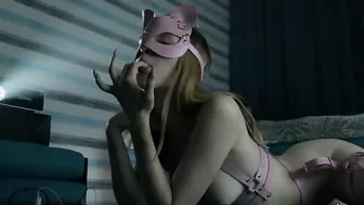 masturbating doggy style on camera