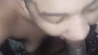 Waking up my cousin first thing into the morning blowing his penis and sitting until he milks me.. Maax Puto