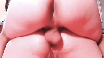 BBW PAWG Getting Ass Boned  Anal Jizzed - Linnea
