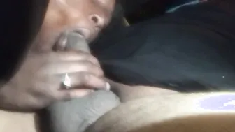 Step Sister Sucking Off Daddy’s Huge Fat Nuts