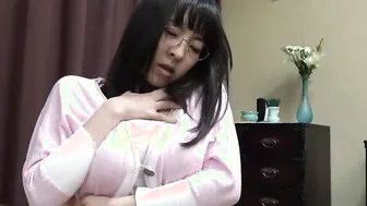Welcome to the Bachelorette Dormitory with a Huge Boobs Glasses-Wearing