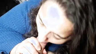 pov My BBW fiance blows my penis until I fill