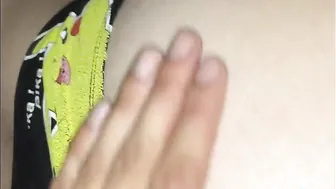 Ex-Wife panty assjob jizzed