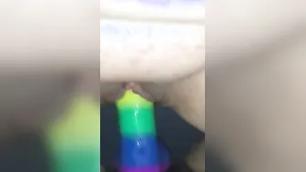 Watching her cum