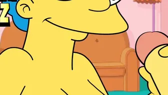 MARGE HELPS BART WITH A HAND JOB (THE SIMPSONS)