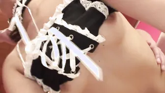 Gang Bang with Bombshell Asia Maid