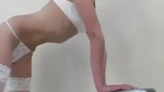 18 Year Old Amber Gets Naked Off And Bends Over
