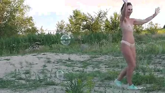 Soap bubbles one