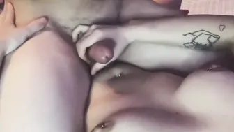 Quick  beauty pegging sex tape with cummed
