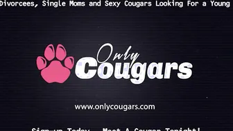 Nina Devon Has Her Bushy Ebony Cunt Cummed On - African cougar