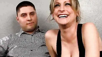 Cuckold Husband must watch while his Wife have Interracial Sex