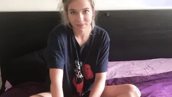 Caught my stepsister-in-law masturbating POV 2