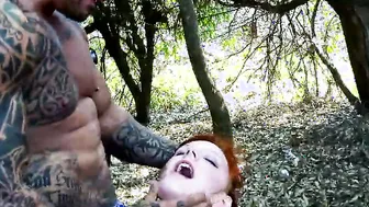 Submissive red head 18 year old Vicki Valkyrie is waiting for her punishment