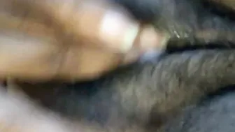Huge clitoris Rubbing My Creamy Twat til my clitoris throbs