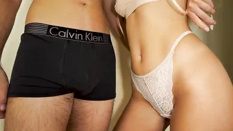Standing masturbation standing hand job until JIZZED on belly - ProgrammersWife