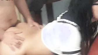 Fucking a bitch while her bf records us