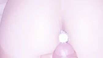 Cute 18 year old YEARS OLDER college BIMBO performance me her ANAL PLUG  her PINK VAGINA after a college party