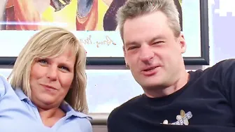 German older Hubby let Stranger Screwed his Older Wifey inside