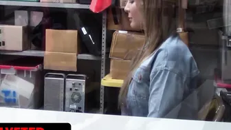 Stealing porn video – Shoplifter Bust! Big-Tits Teen Gets Arrested & Fucked By Cop In Uniform