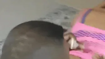 Cutie Wifey Shared with Ebony Bull