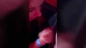 Fiance sucking off my dick into a porn theater
