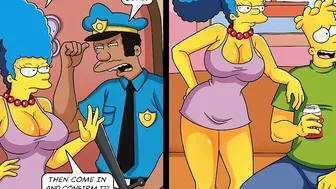 Taking the cops penis - The Simptoons