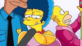 Taking the cops penis - The Simptoons