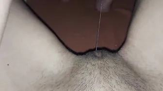 point of view evening masturbation of dripping snatch