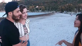 May Thai meet Cherrycandle and Davecandle on the beach