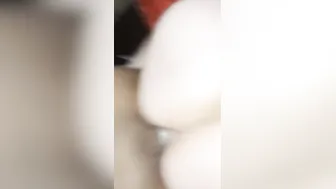 Big Black Cock white MILF doggy style