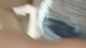 FUCKING UP THE SKIRT WITH A YUMMY PINK TWAT