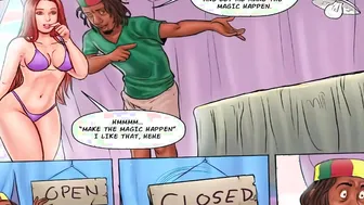 The Patricinhas pt. one - A Day at the Beach - Twat Tatoo from lusty Rasta man inside Jamaica
