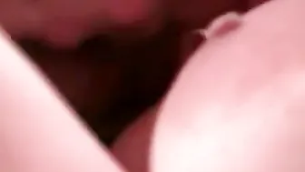 Lusty bombshell getting screwed rough doggy on the couch by