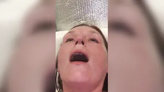Gf Wriggler having the most intense orgasm inside the hot tub