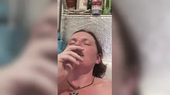 Gf Wriggler having the most intense orgasm inside the hot tub