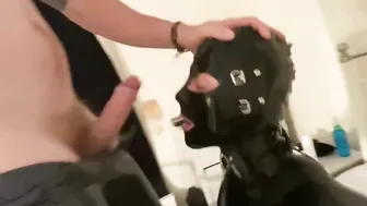 Pvc Bimbo Orgasm Fuck and Cummed