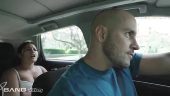 Trickery - Driver Tricks Big Titted Hispanic Passenger In Sex