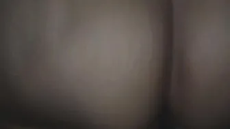 Chubby Rich Booty does it inside the dark and they