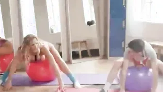 Jordi fucks gym trainer Rebecca Moore